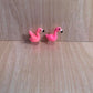 3D Flamingo Shoe Charm