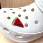Watermelon Triangle Shoe Charm