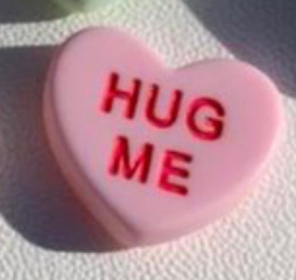 Hug Me Heart Shoe Charm