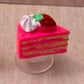 Cake Slice Shoe Charm