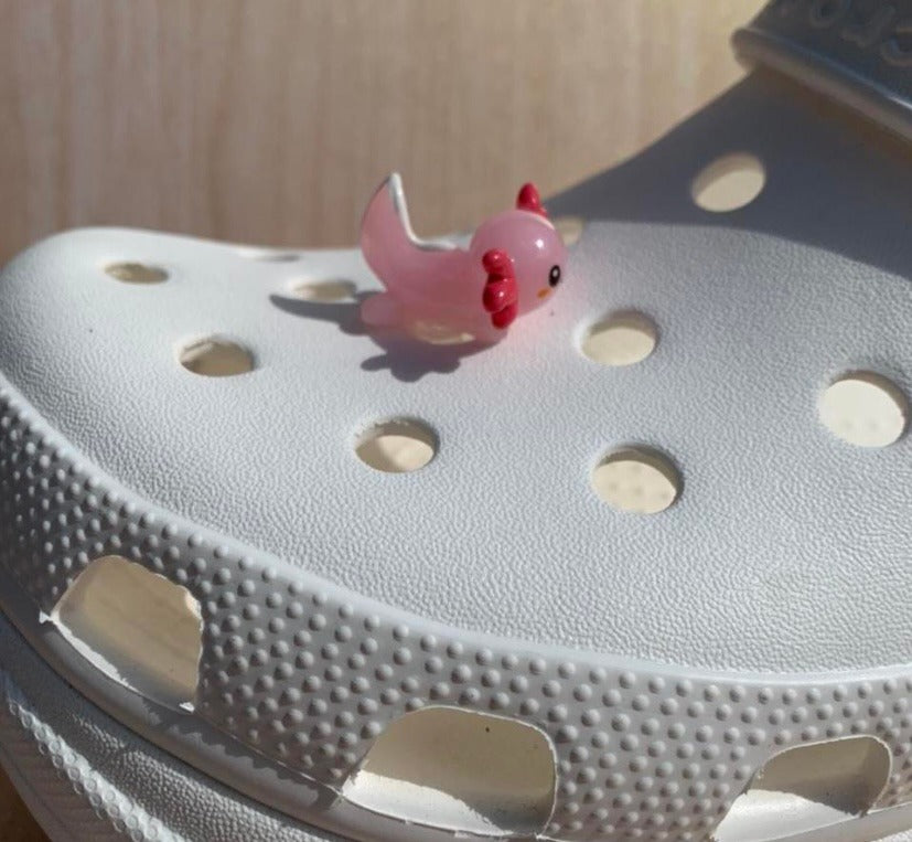Axolotl Shoe Charm