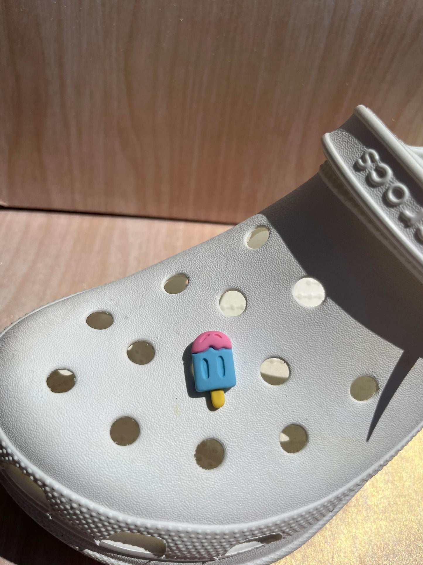 Cartoon Ice Cream Shoe Charm