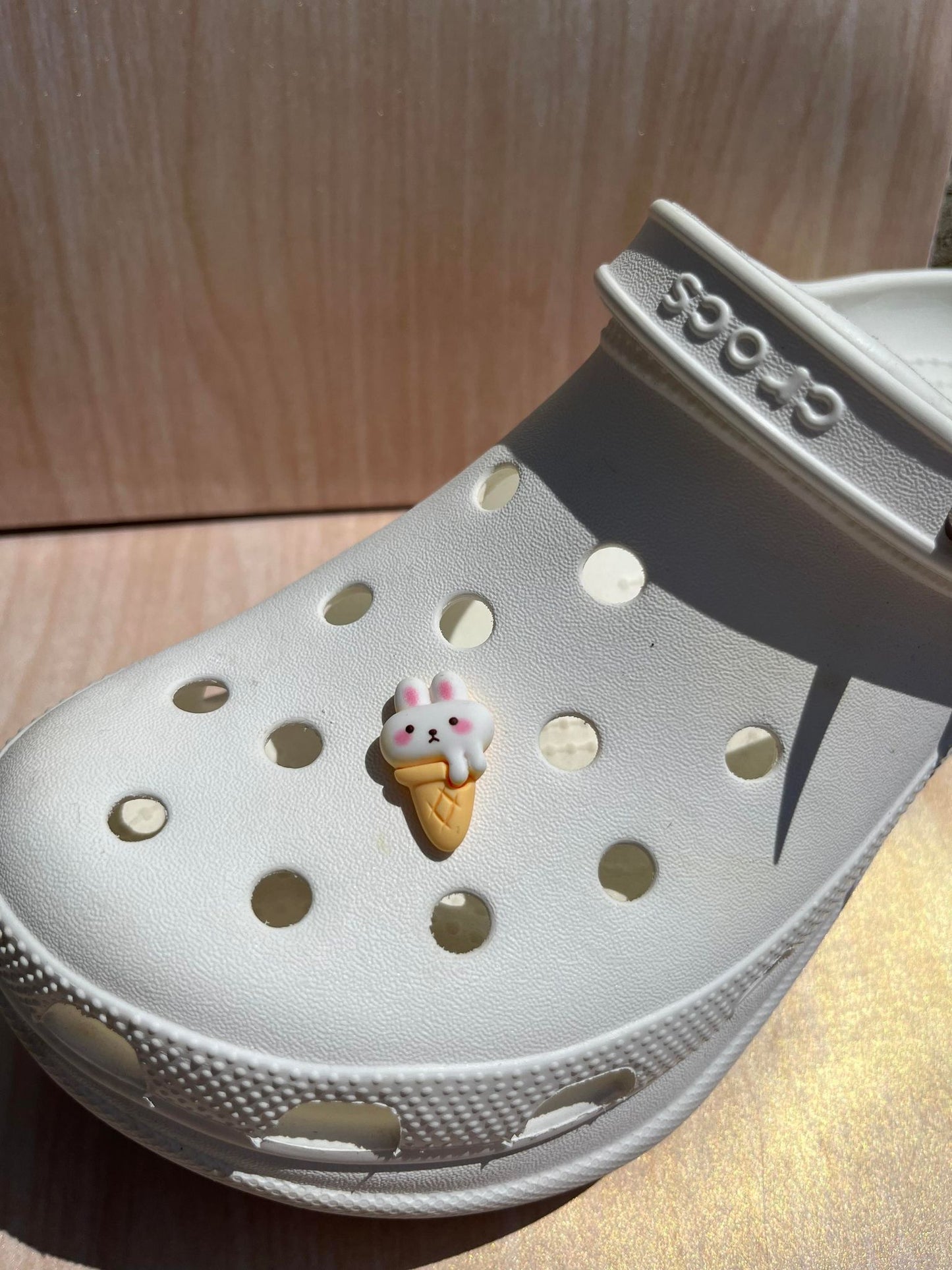Assorted Bunny Shoe Charm