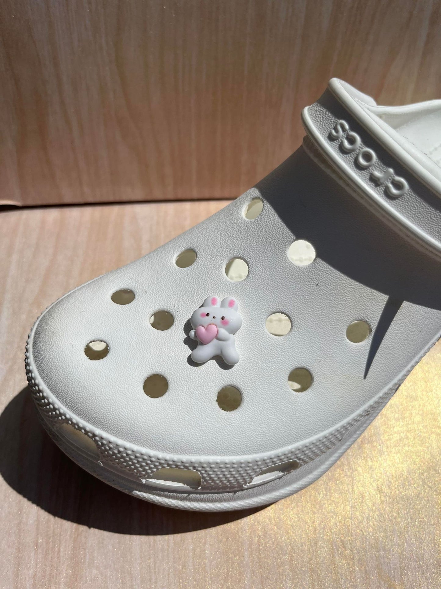 Assorted Bunny Shoe Charm