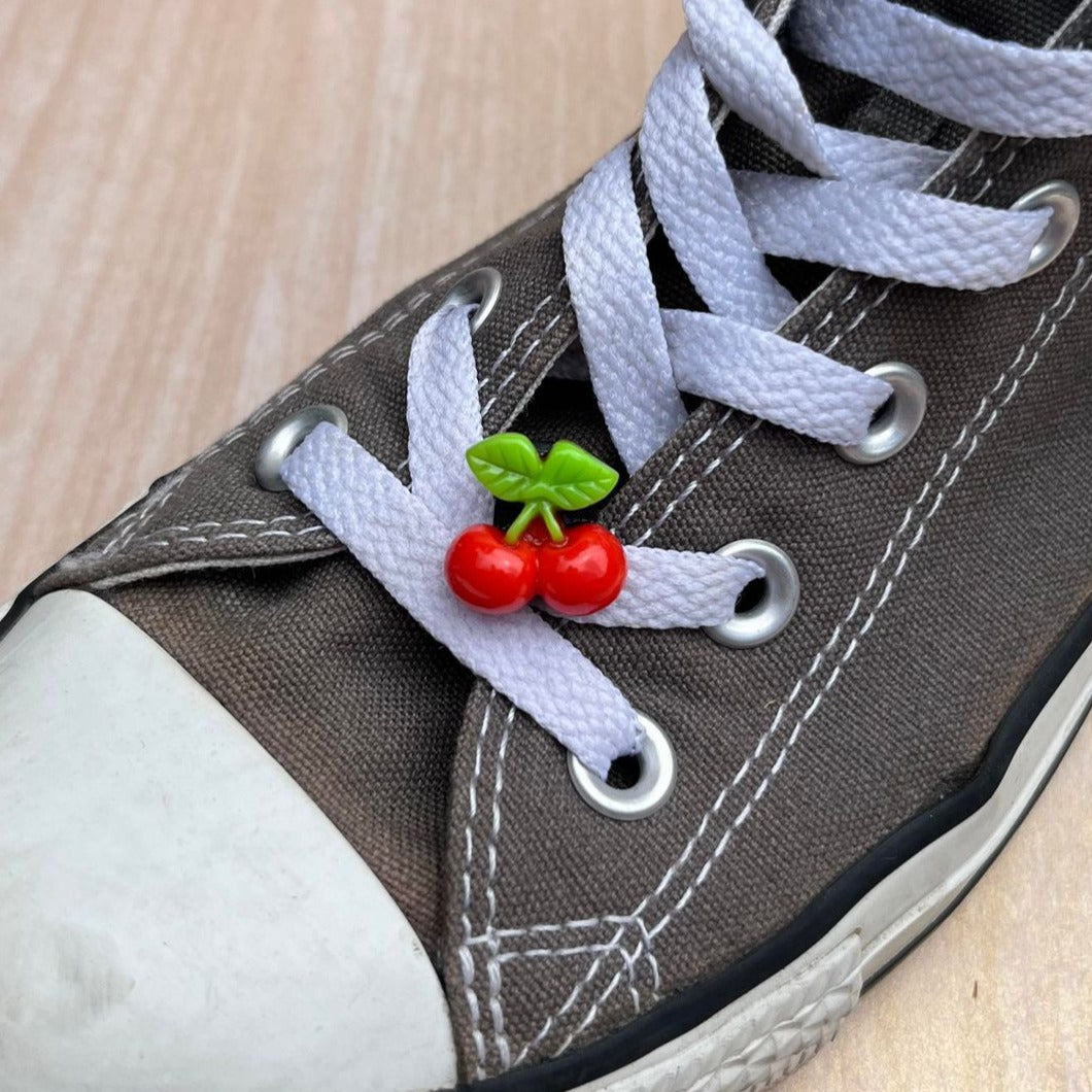 Cherry Shoelace Charm